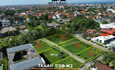 Dijual tanah kavling mulai 5 Are an dekat shortcut Pantai Lima dan Pantai Pererenan Bali