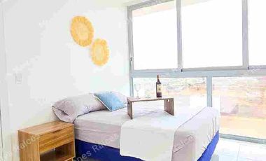 Alquilo departamento de 1 dormitorio en Torres Bellini I Completamente amoblado Incluye parqueo.
