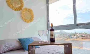 Alquilo departamento de 1 dormitorio en Torres Bellini I Completamente amoblado Incluye parqueo.