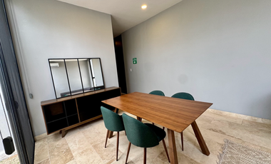 Departamento estilo Townhouse en renta en Cholul, Mérida