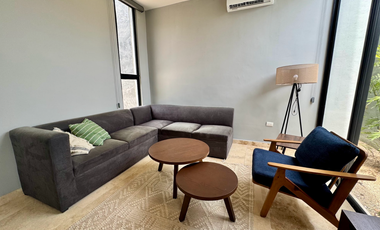 Departamento estilo Townhouse en renta en Cholul, Mérida
