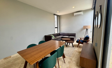Departamento estilo Townhouse en renta en Cholul, Mérida
