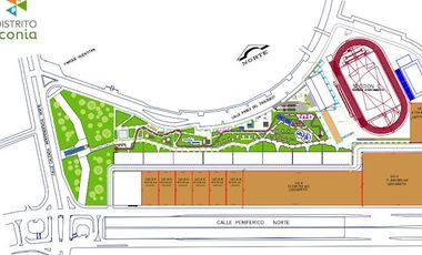 Terreno en Distrito Iconia Huentitan