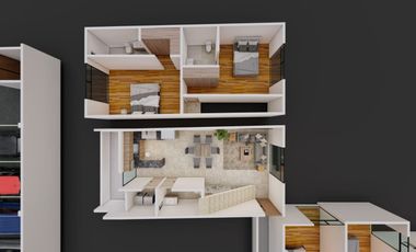 Departamento amplio en preventa en Tequis