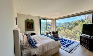 CASA EN VENTA Y/O EN RENTA MODERNA CON TERRAZA, VISTA ESPECTACULAR Y SEGURIDAD