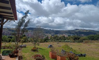 Casa Campestre, vereda De Pirgua; Tunja.