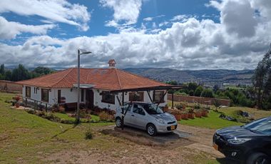 Casa Campestre, vereda De Pirgua; Tunja.