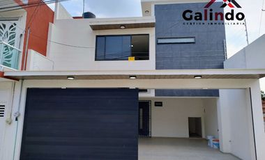 AMPLIA CASA NUEVA DE 3 RECAMARAS, CISTERNA, DOBLE COCHERA, ZONA TECNOLOGICO