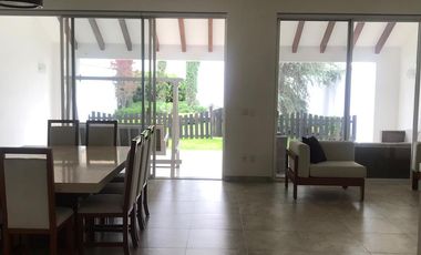 CASA AMUEBLADA EN RENTA EN LA CAMPIÑA DEL BOSQUE