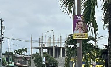 Venta terreno esquinero para uso comercial - Babahoyo