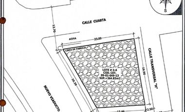 Venta terreno esquinero para uso comercial - Babahoyo