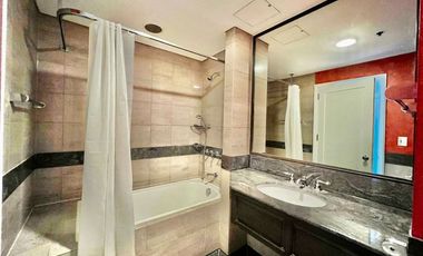 ONE ROXAS TRIANGLE: 3BR FOR SALE, Forbes unit, 313 sqm, with balcony, 3 parking, P132M