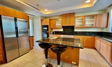 ONE ROXAS TRIANGLE: 3BR FOR SALE, Forbes unit, 313 sqm, with balcony, 3 parking, P132M