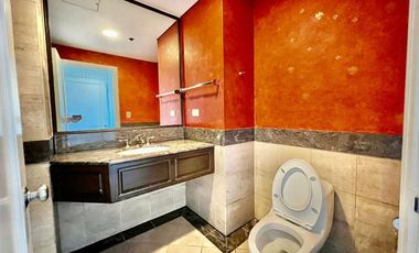 ONE ROXAS TRIANGLE: 3BR FOR SALE, Forbes unit, 313 sqm, with balcony, 3 parking, P132M