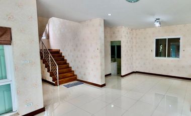 80566 - ขายบ้านเดี่ยว 2 ชั้น 60 ตารางวา โครงการไม้ฟ้าโฮม บางคล้า ฉะเชิงเทรา