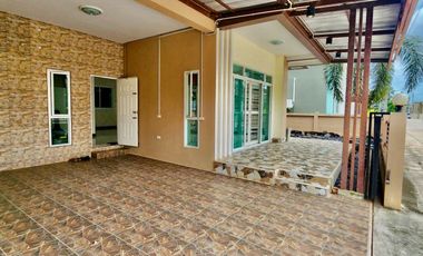 80566 - ขายบ้านเดี่ยว 2 ชั้น 60 ตารางวา โครงการไม้ฟ้าโฮม บางคล้า ฉะเชิงเทรา