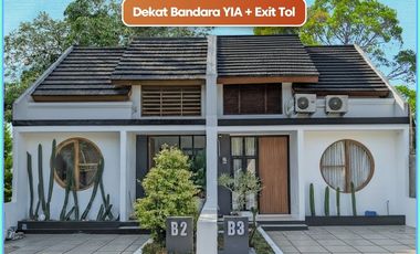 Rumah Murah Jogja 300 Jutaan Area Tol Sentolo Nuansa Jepang Ada Taman