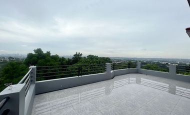 Fully Furnished w/ Overlooking View Deck House in Silangan San Mateo-JV2
