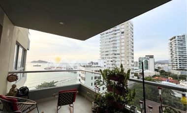 Apartamento en venta con vista al mar