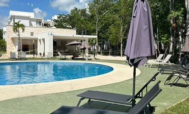 FURNISHED 2-BEDROOM APARTMENT FOR RENT IN PUERTO MORELOS