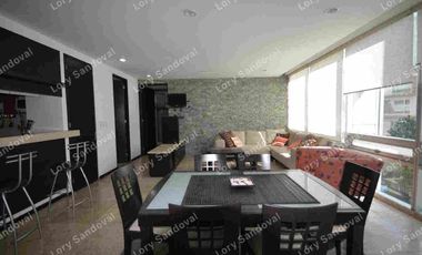 HERMOSO DEPARTAMENTO AMUEBLADO EN RENTA EN LAS LOMAS BAJAS, CERCA DE PALMAS