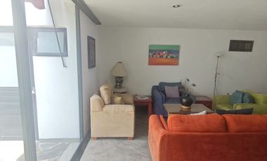 Departamento amueblado de lujo planta baja San Antonio  Tlayacapan $15,000