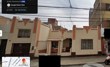VENTA DE CASONA COMO TERRENO EN BREÑA