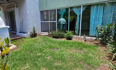 DEPARTAMENTO EN VENTA CON JARDÍN EN FRACCIONAMIENTO PRIVADO- RESIDENCIAL BOSQUES TRES MARÍAS