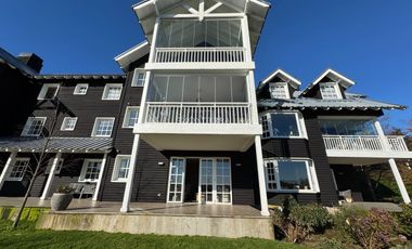 Venta departamento en exclusivo condominio con vista al lago Llanquihue