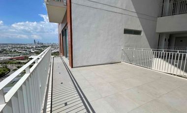 Departamento con Amplia Terraza en Renta Punta Cascatta