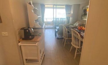 Impresionante depto vista al mar, 3er piso, 4 D, 3 baños, terraza 15 m2