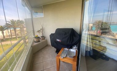 Impresionante depto vista al mar, 3er piso, 4 D, 3 baños, terraza 15 m2