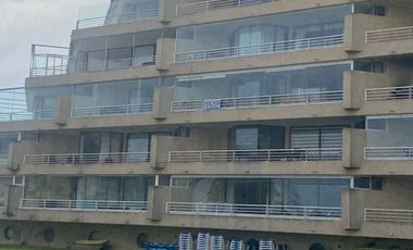 Impresionante depto vista al mar, 3er piso, 4 D, 3 baños, terraza 15 m2