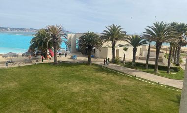 Impresionante depto vista al mar, 3er piso, 4 D, 3 baños, terraza 15 m2