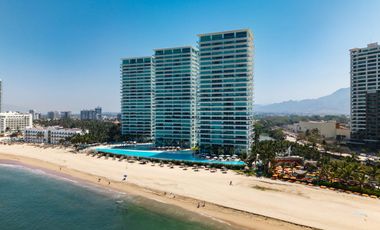 Elegante departamento en venta Frente al Mar en Planta Baja en Peninsula Vallarta – 3 Recámaras, Vistas Panorámicas