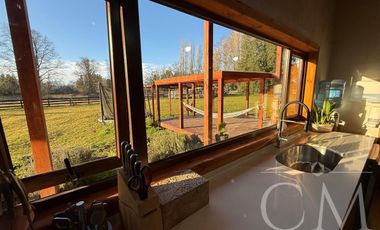 HERMOSA CASA en parcela DE 8.000 M2 y acceso al rio en sector Trafun A 20 MIN DE RIO BUENO