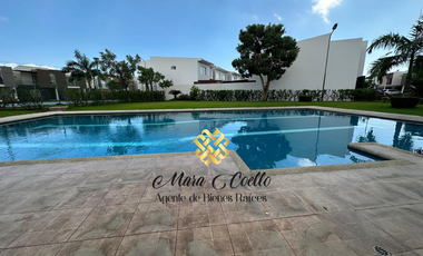 CASA EN ALQUILER URB
PRIVADA CELESIA SECTOR
INGRESO A MACHALA 3
HABITACIONES