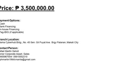 FOR SALE - HOUSE AND LOT AT LUCENA