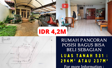 Rumah Pancoran Lokasi Strategis Harga dibawah NJOP