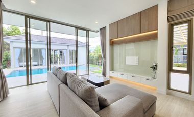 BRAND NEW Pool Villa 4 Bedrooms, Fully furnished, Hua Hin Soi 114, price 12.5 Million Baht