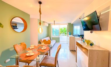 Rento Apto por dias. Mar caribe