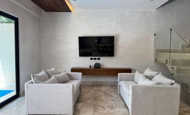 Hermosa Villa de 3 recamaras con alberca privada en Senderos de Mayakoba