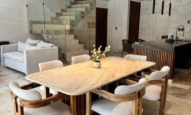 Hermosa Villa de 3 recamaras con alberca privada en Senderos de Mayakoba