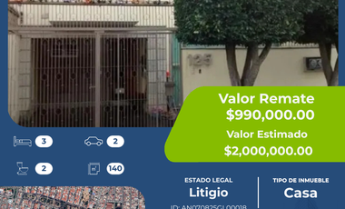 Casa en venta en Colonial Iztapalapa, Iztapalapa
