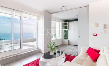 Departamento 2D2B Vista al Mar, Costa de Montemar, Concón