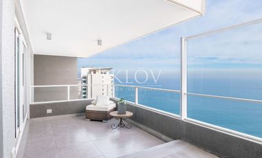 Departamento 2D2B Vista al Mar, Costa de Montemar, Concón