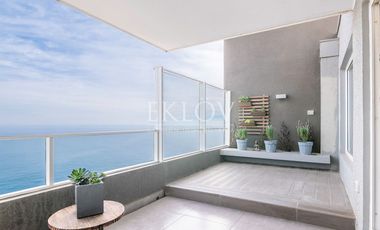 Departamento 2D2B Vista al Mar, Costa de Montemar, Concón