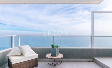 Departamento 2D2B Vista al Mar, Costa de Montemar, Concón