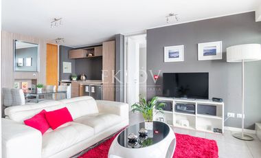 Departamento 2D2B Vista al Mar, Costa de Montemar, Concón