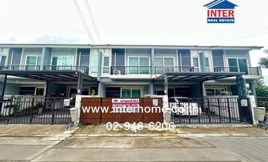 2-storey townhouse, 19.3 sq.w., Supalai Pride Village, Wongwaen-Lam Luk Ka, Khlong 6, Lam Luk Ka Road, Khlong Hok Road, Lam Luk Ka, Pathum Thani